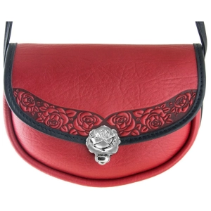 HAPPY EXTRA, Lilah Crossbody, Rose in Red