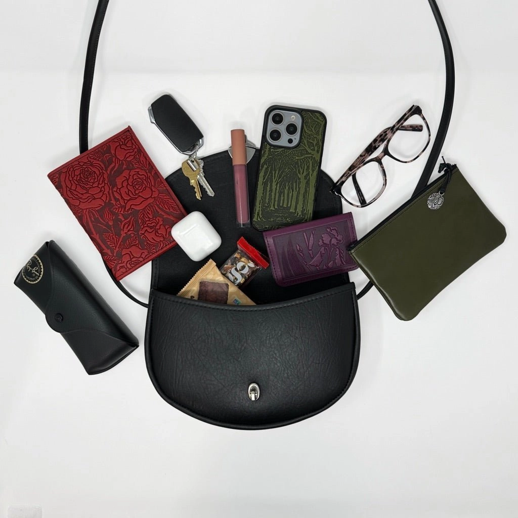 HAPPY EXTRA, Lilah Crossbody, Rose in Red