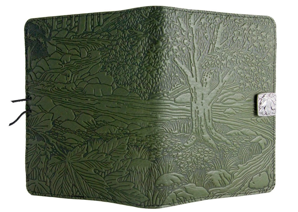 Leather Cover for Kindle e-Readers, Creekbed Maple