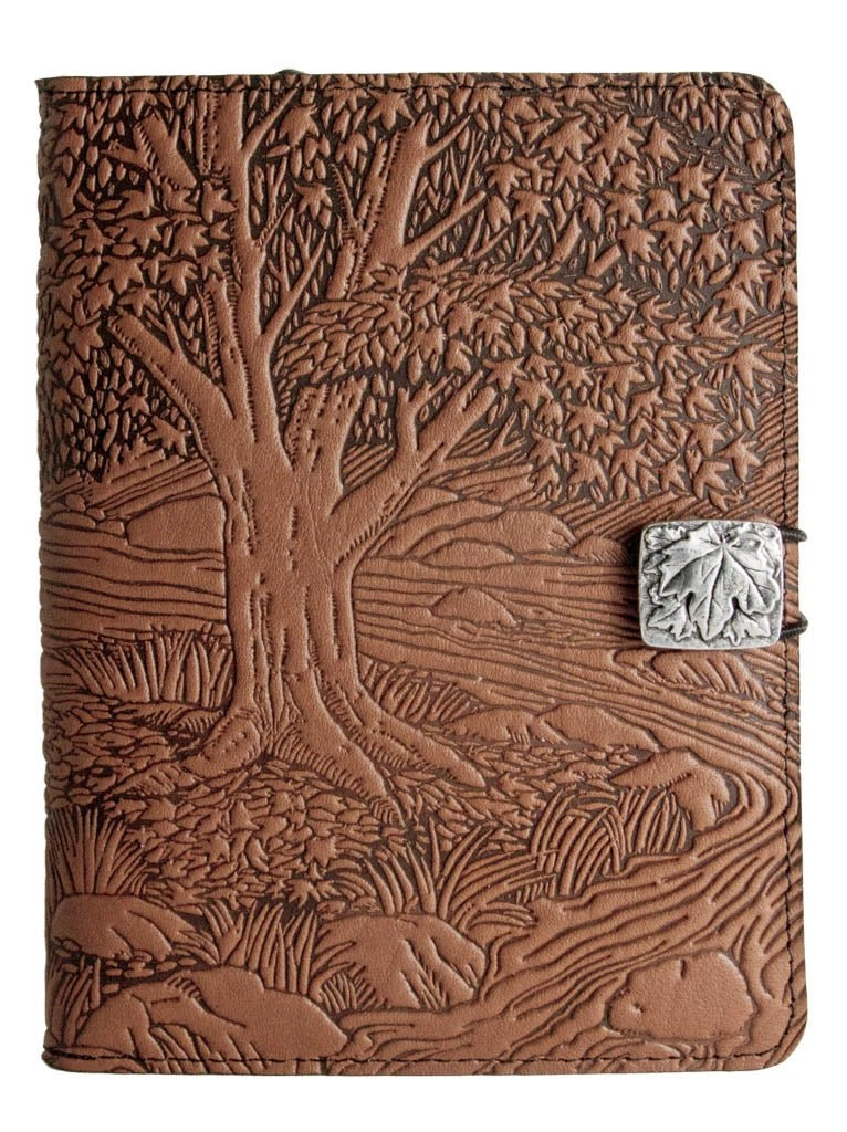 Leather Cover for Kindle e-Readers, Creekbed Maple