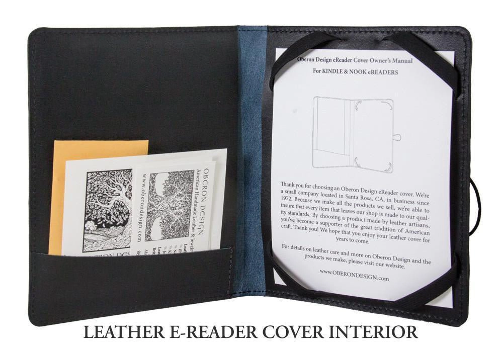 Leather Cover for Kindle e-Readers, Horned Owl