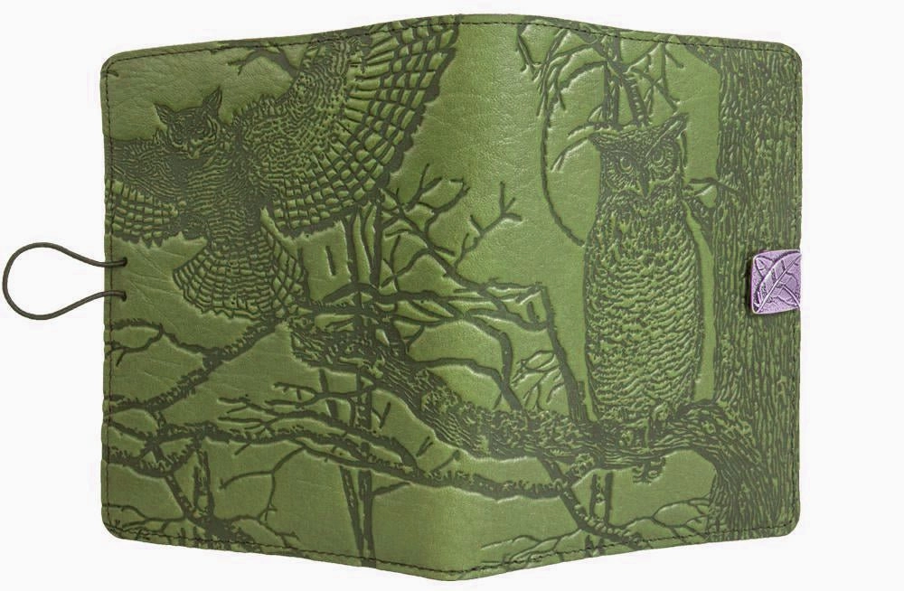 Leather Cover for Kindle e-Readers, Horned Owl