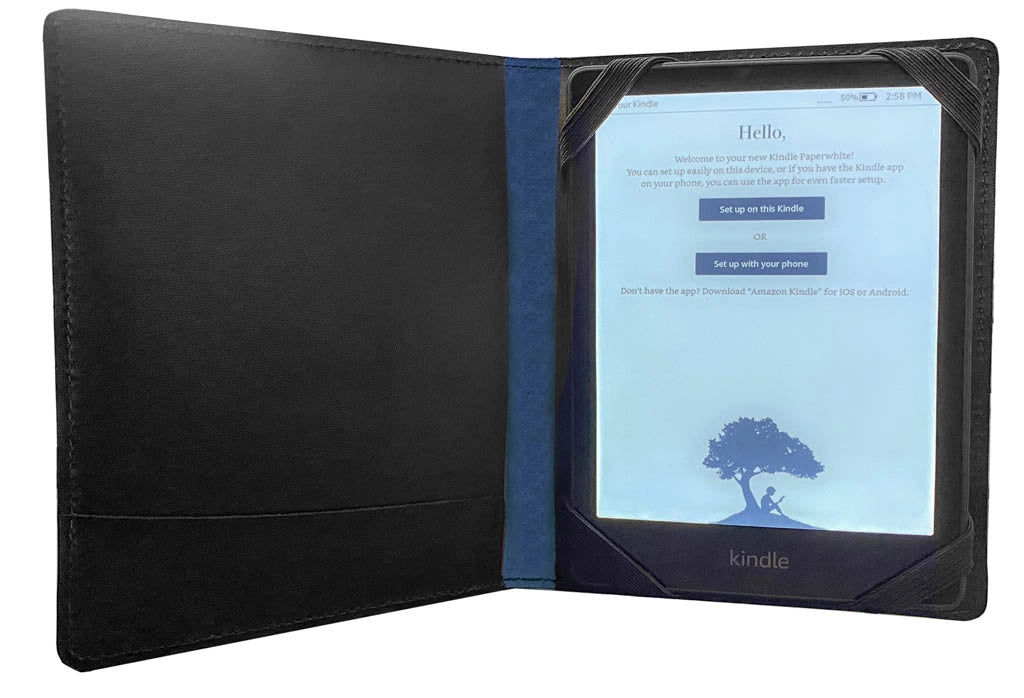 Leather Cover for Kindle e-Readers, Horned Owl