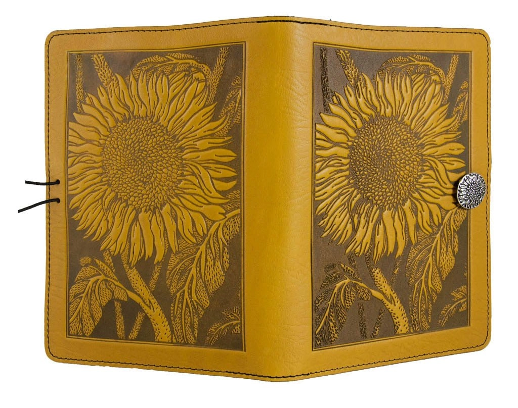 Leather Cover for Kindle e-Readers, Sunflower