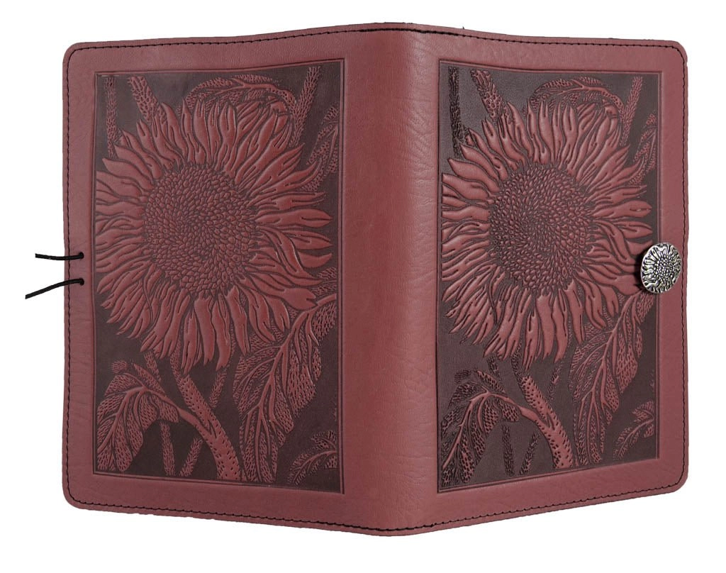 Leather Cover for Kindle e-Readers, Sunflower