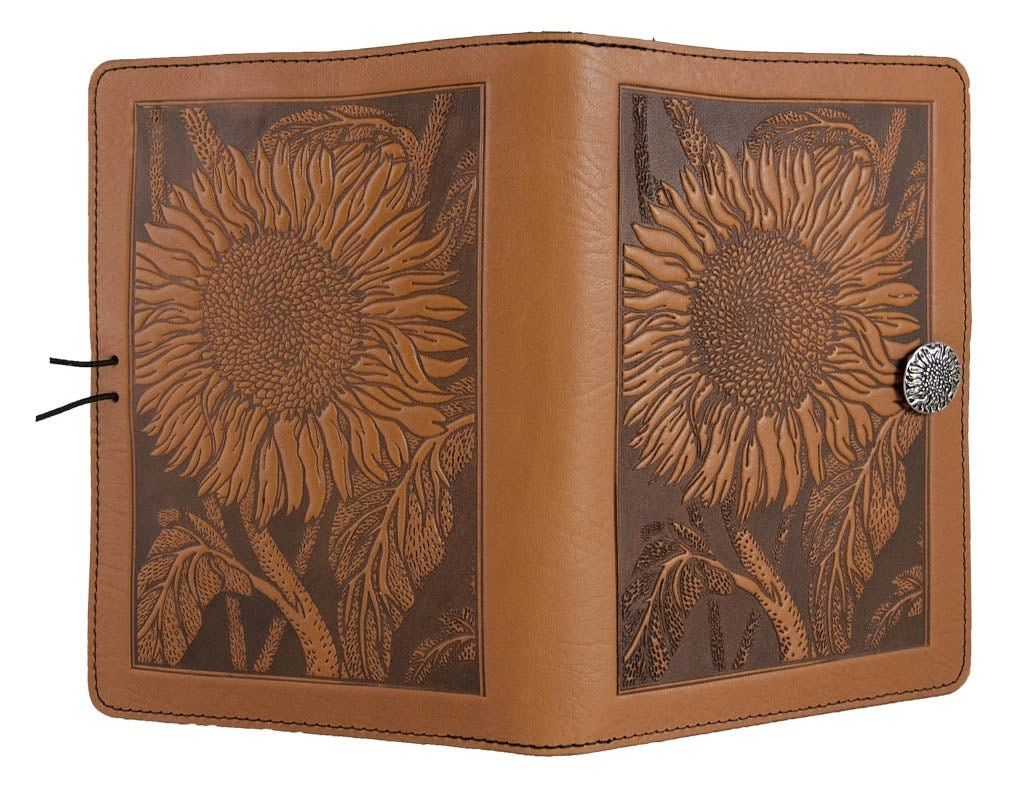 Leather Cover for Kindle e-Readers, Sunflower