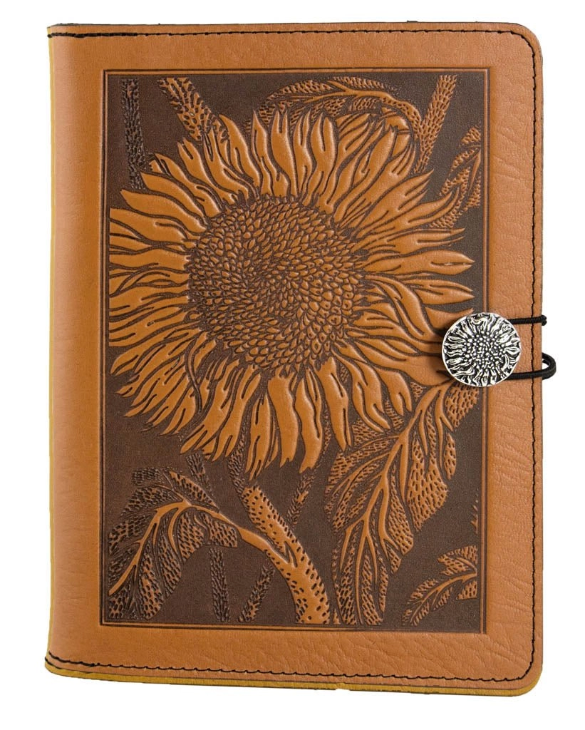 Leather Cover for Kindle e-Readers, Sunflower