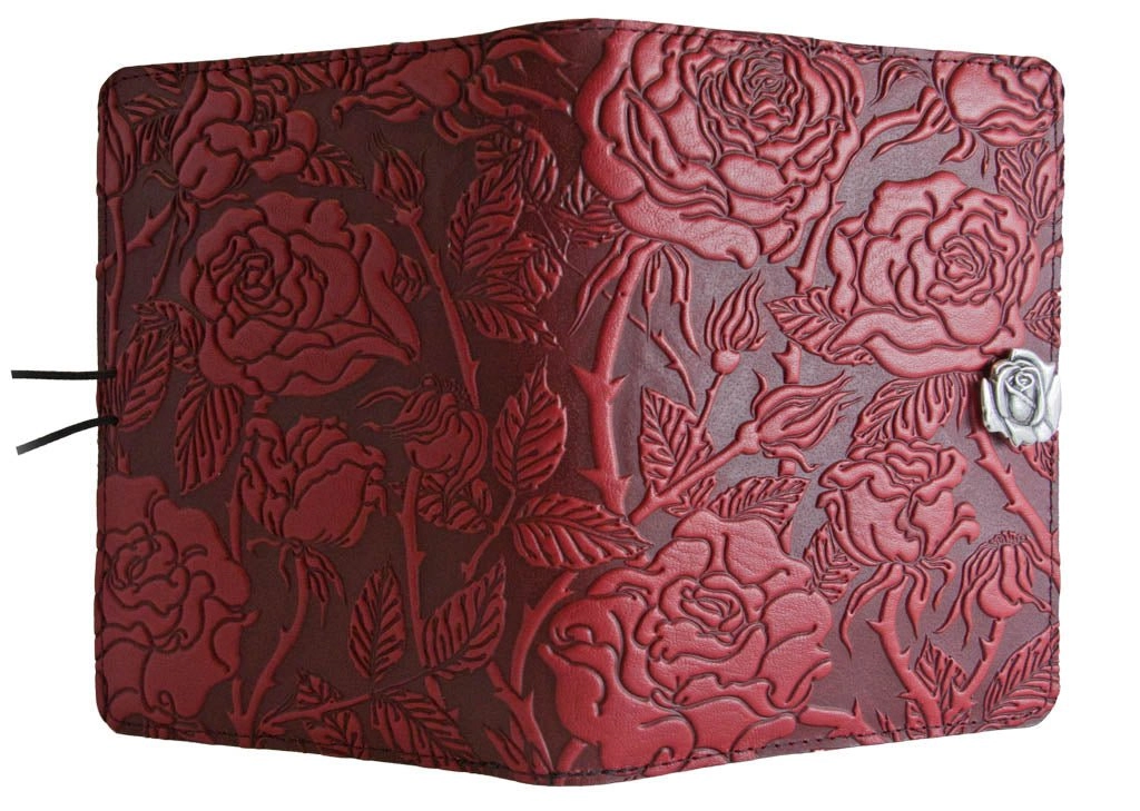 Leather Cover for Kindle e-Readers, Wild Rose