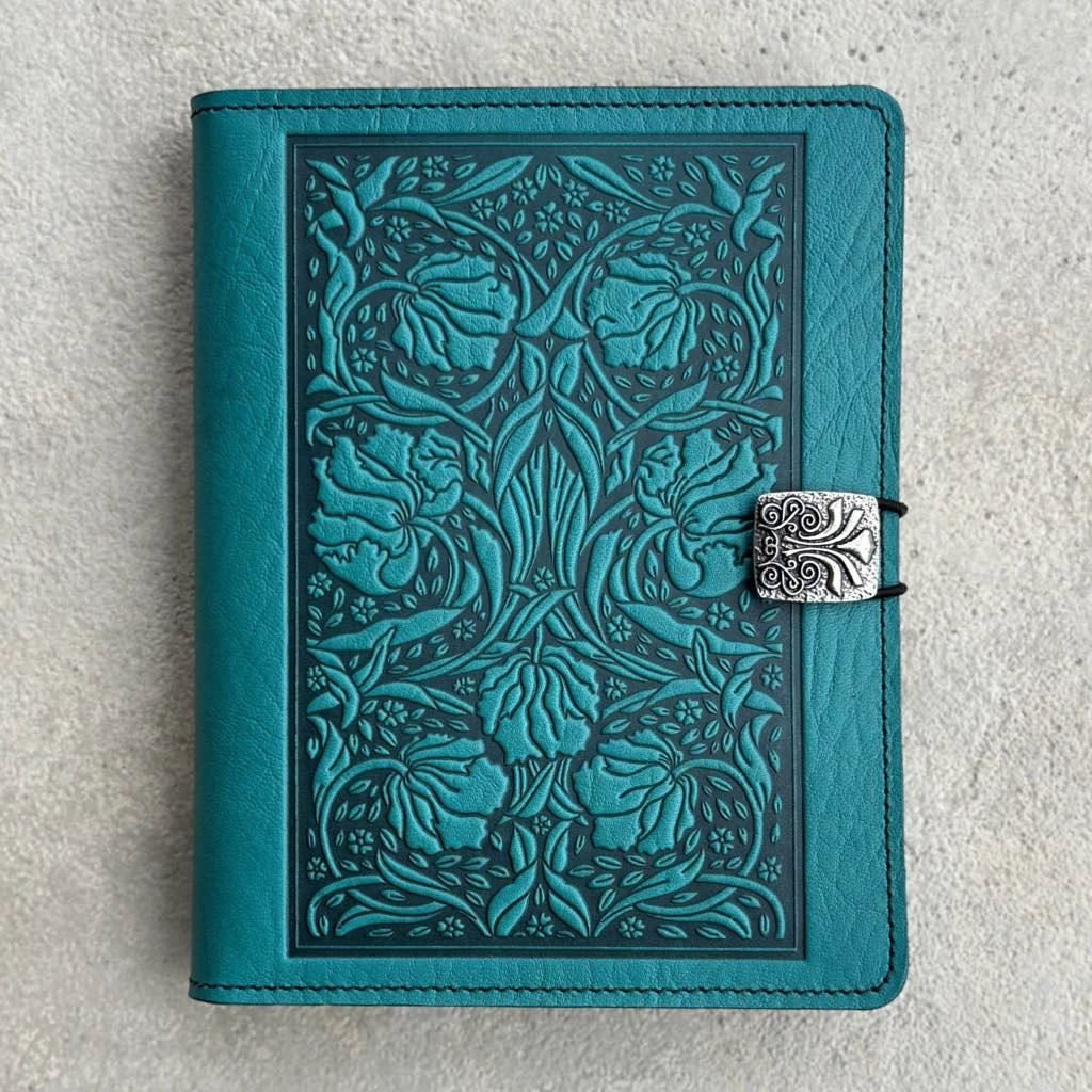 Leather Cover for Kindle e-Readers, William Morris Tulips