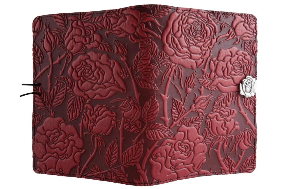 Leather Cover for Kindle Oasis, Wild Rose