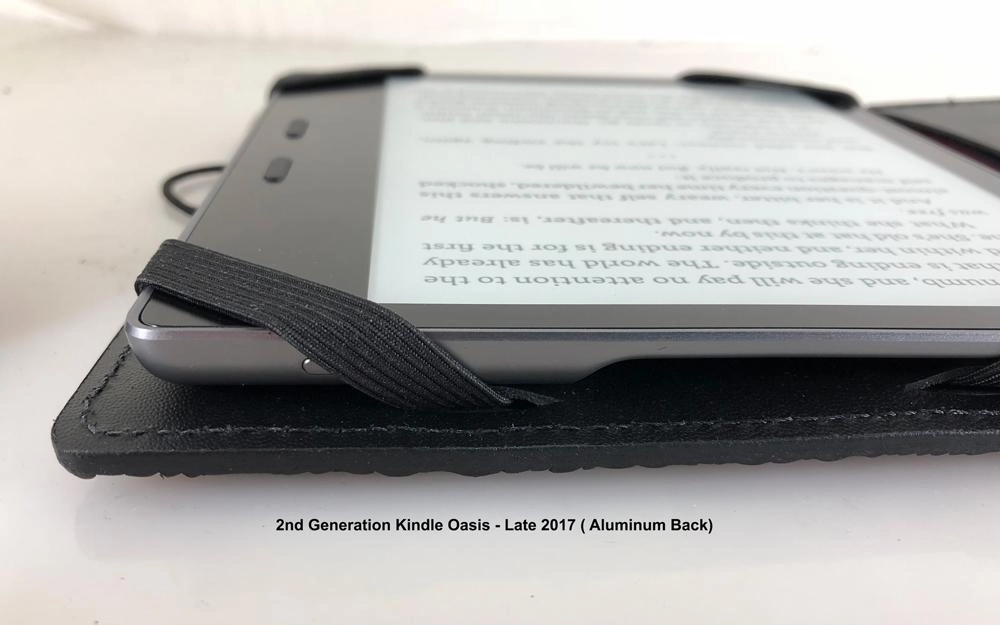 Leather Cover for Kindle Oasis, Wild Rose