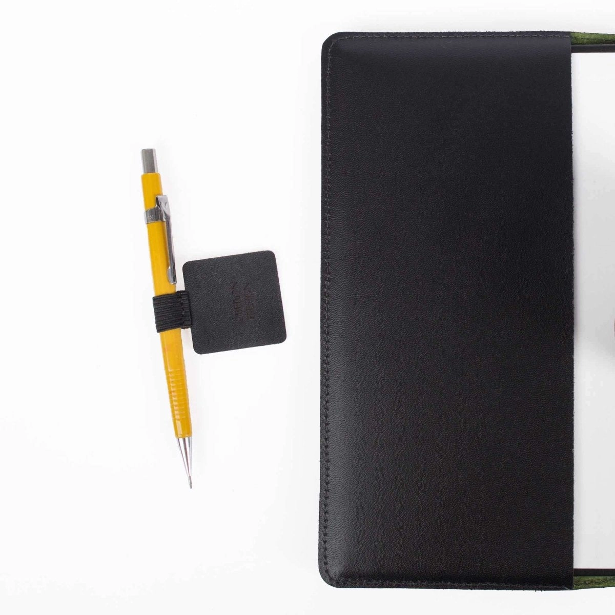 Leather Refillable Journal Notebook, Acanthus Leaf