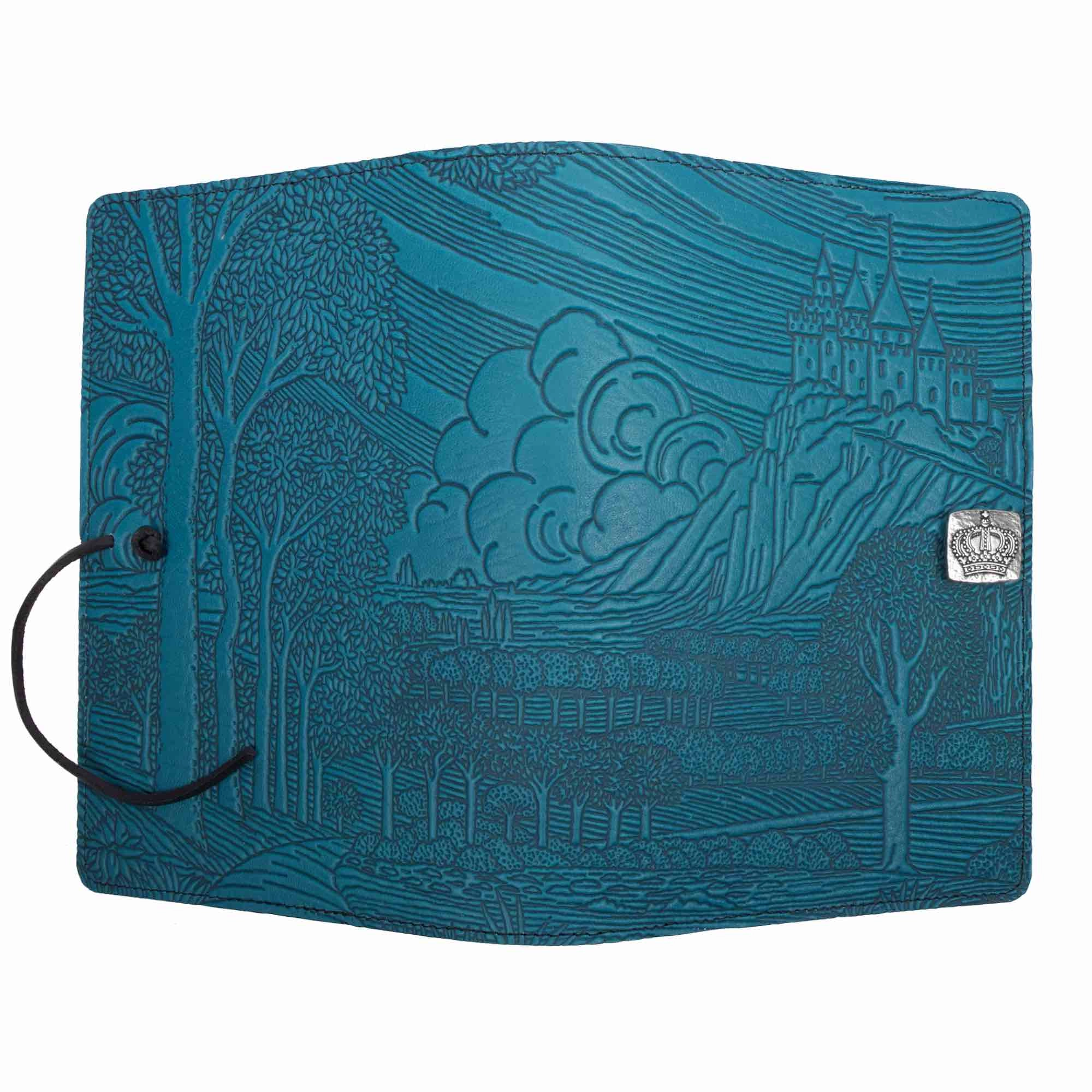 Leather Refillable Journal Notebook, Camelot