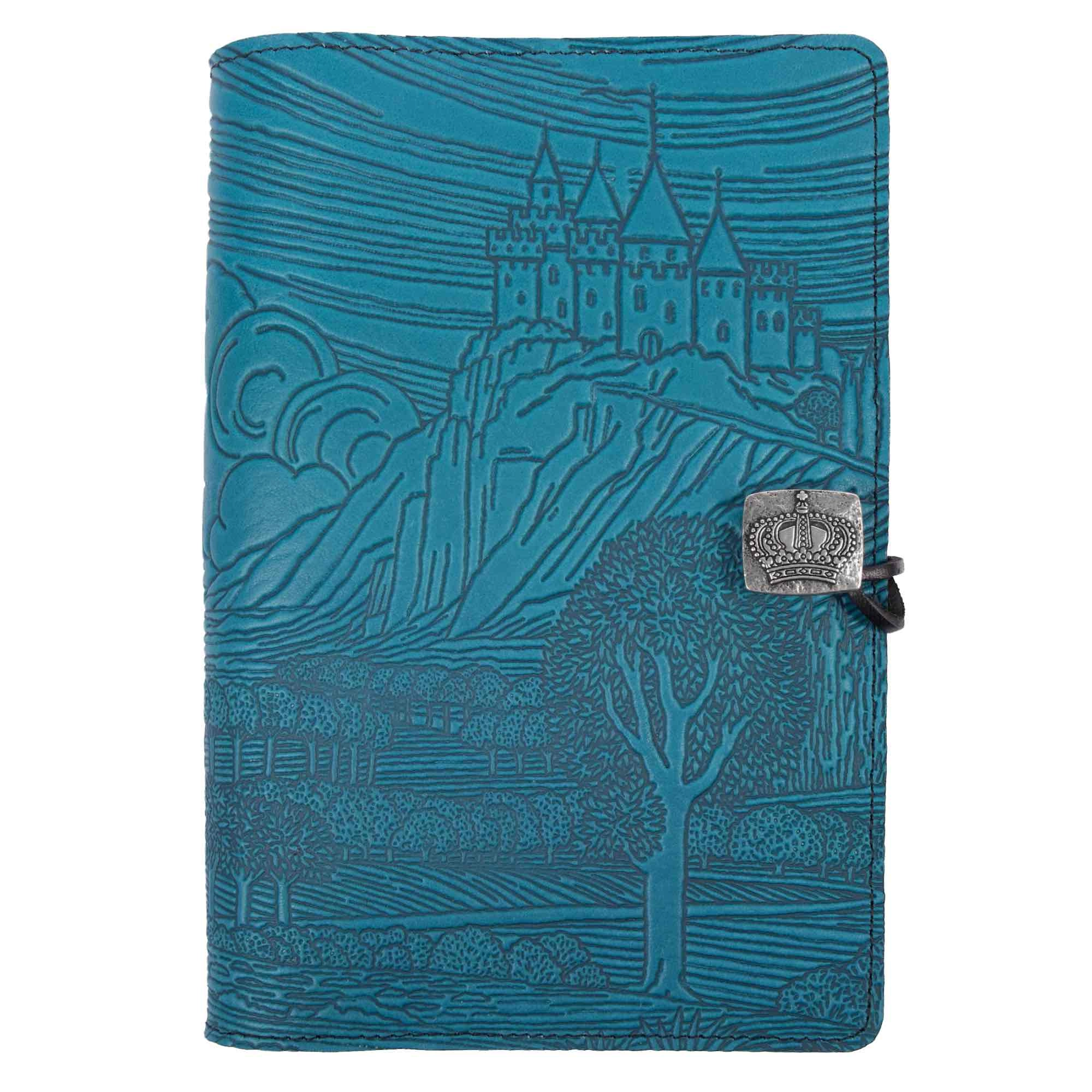 Leather Refillable Journal Notebook, Camelot