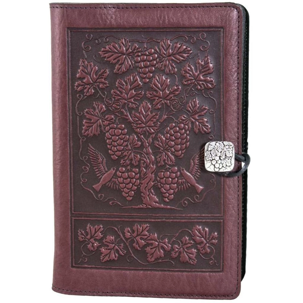Leather Refillable Journal Notebook, Grapevine