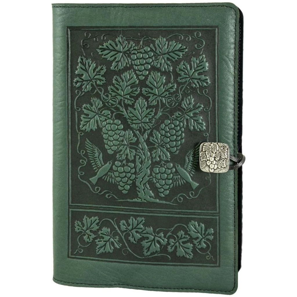 Leather Refillable Journal Notebook, Grapevine