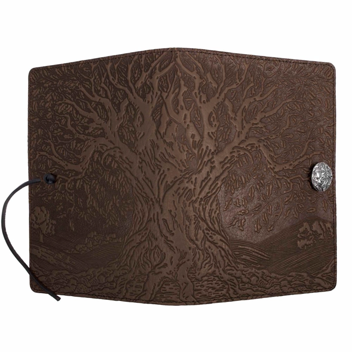 Leather Refillable Journal Notebook, Tree of Life