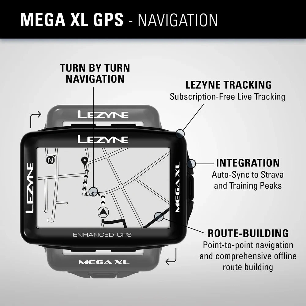 Lezyne Mega XL GPS - Smart Loaded Kit