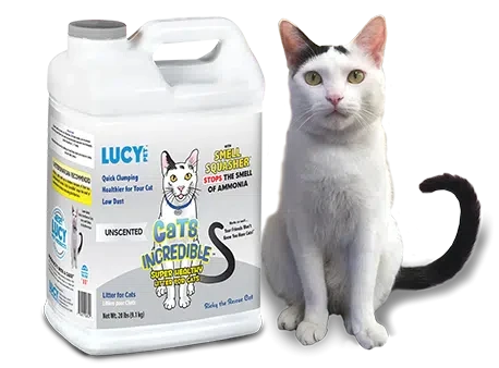 Lucy Pet Cats Incredible Cat Litter Unscented