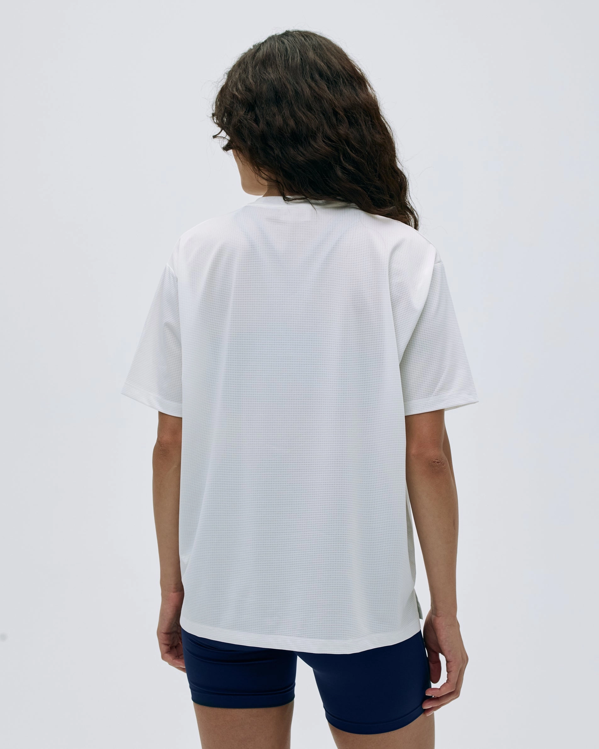 Mesh Active T-Shirt - White