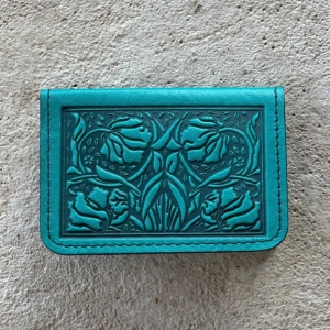 Mini Wallet | Card Holder, William Morris Tulips