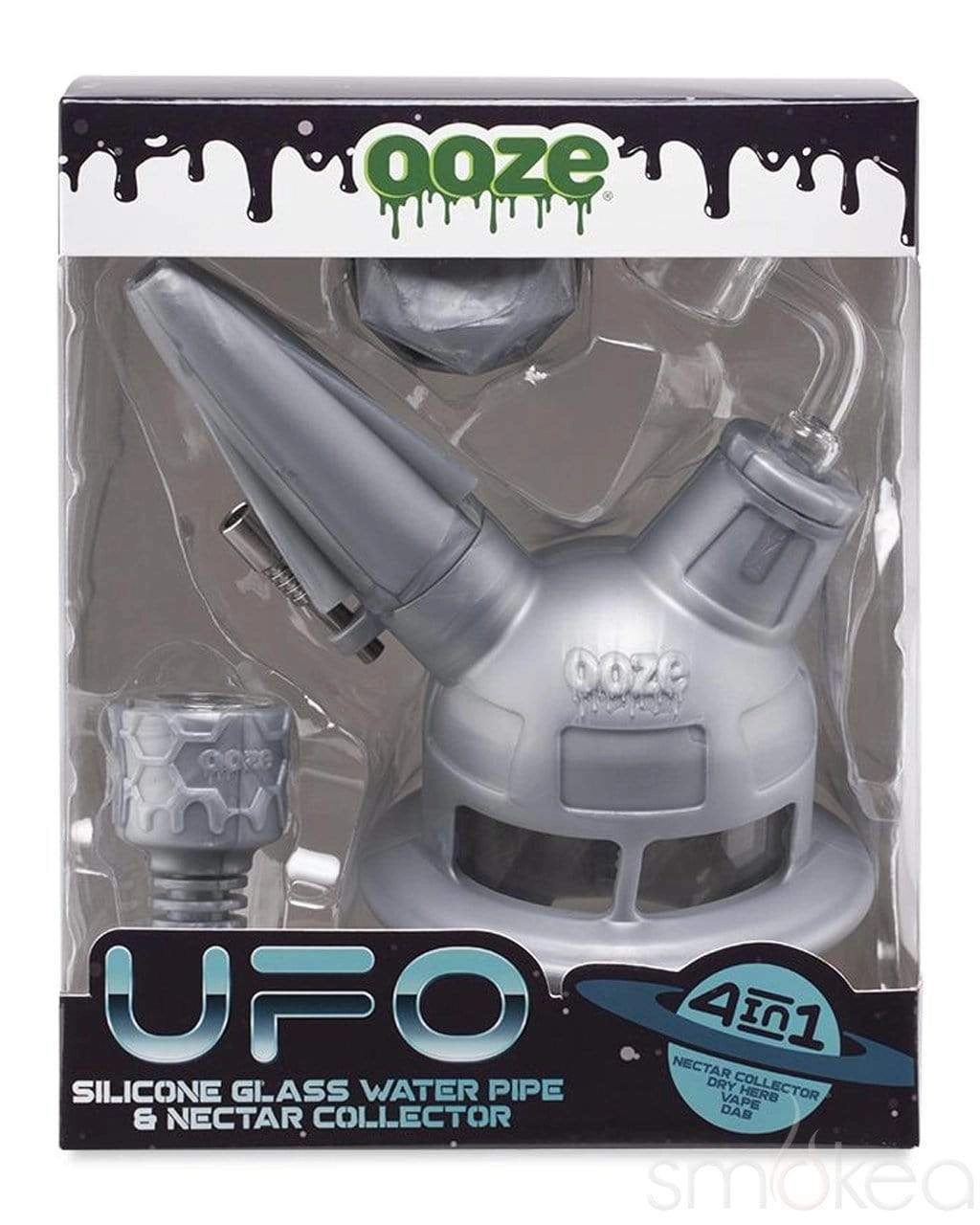 Ooze UFO Silicone Water Pipe & Dab Straw