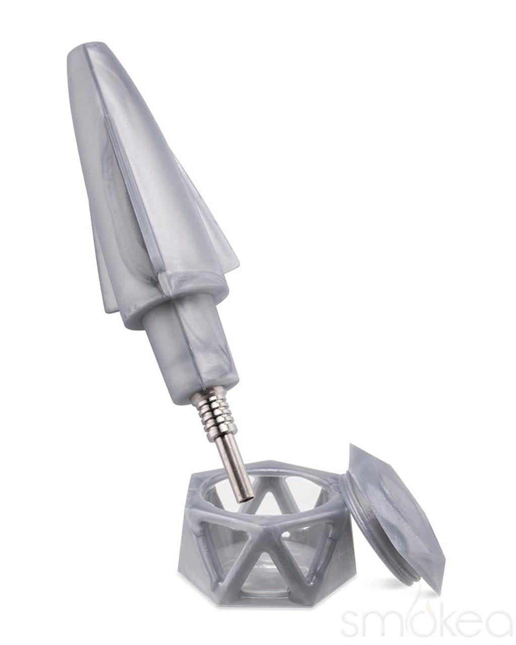 Ooze UFO Silicone Water Pipe & Dab Straw