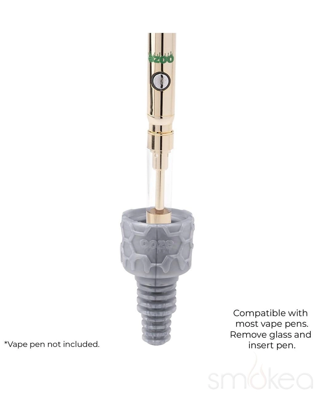 Ooze UFO Silicone Water Pipe & Dab Straw
