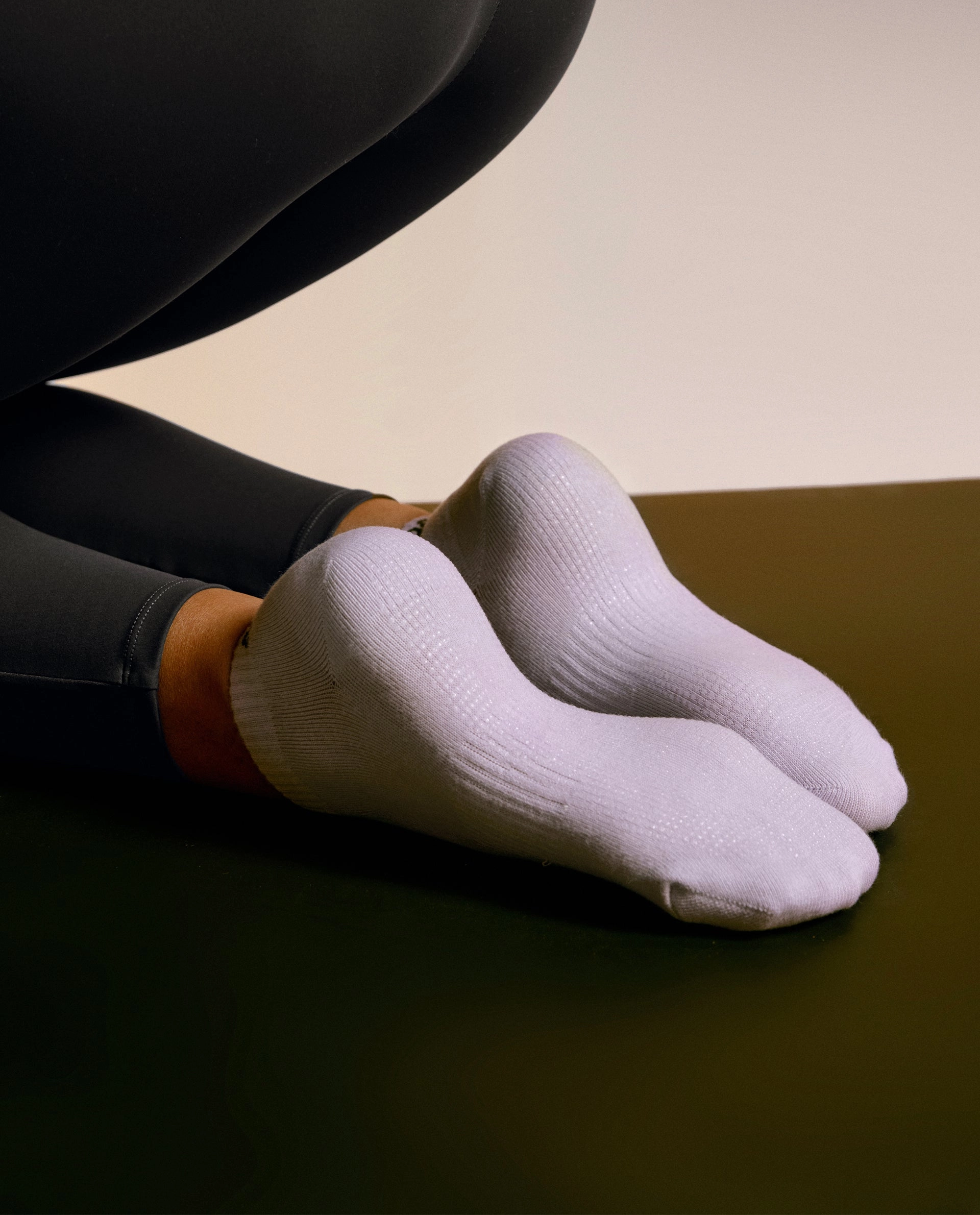 Pilates Grip Socks - Lilac