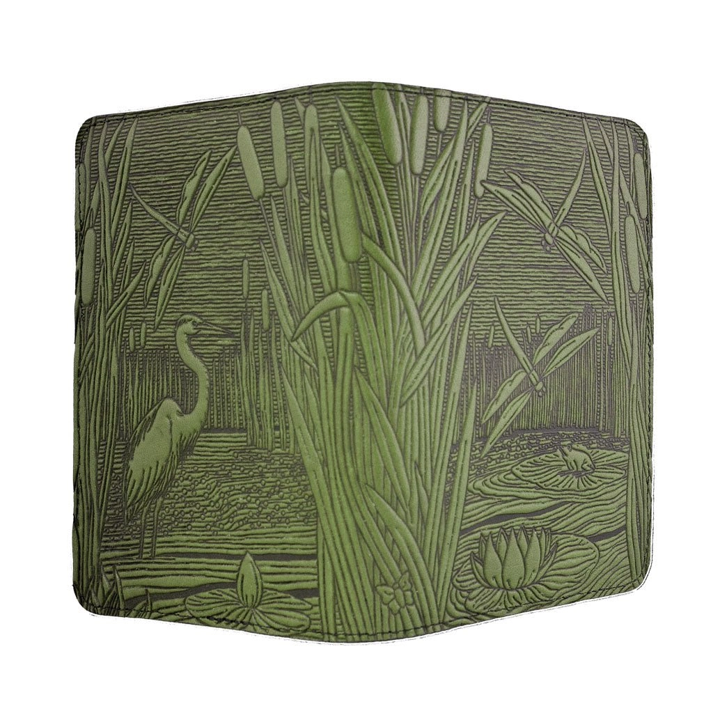 Pocket Notebook Cover, Dragonfly Pond