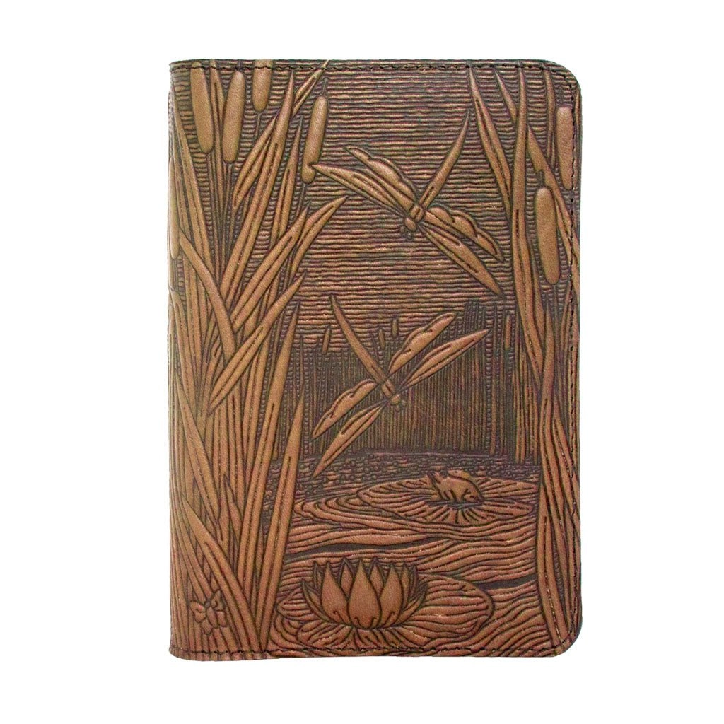 Pocket Notebook Cover, Dragonfly Pond