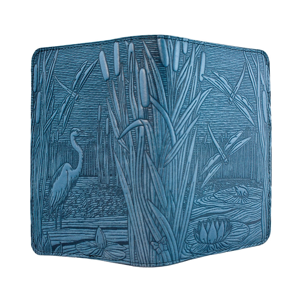 Pocket Notebook Cover, Dragonfly Pond