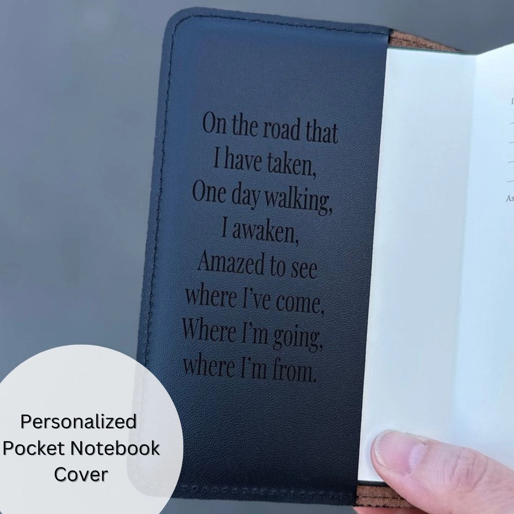 Pocket Notebook Cover, Ginkgo