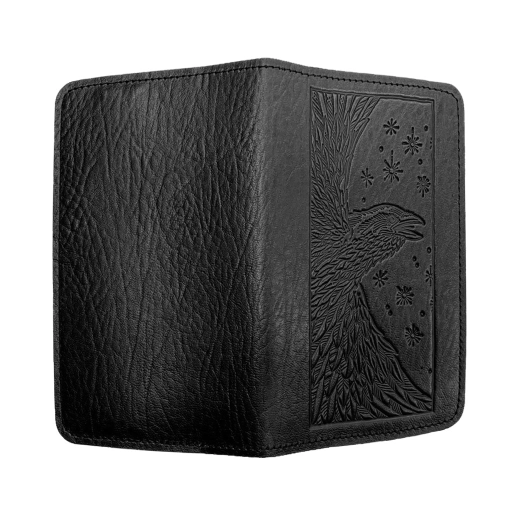 Pocket Notebook Cover, Raven