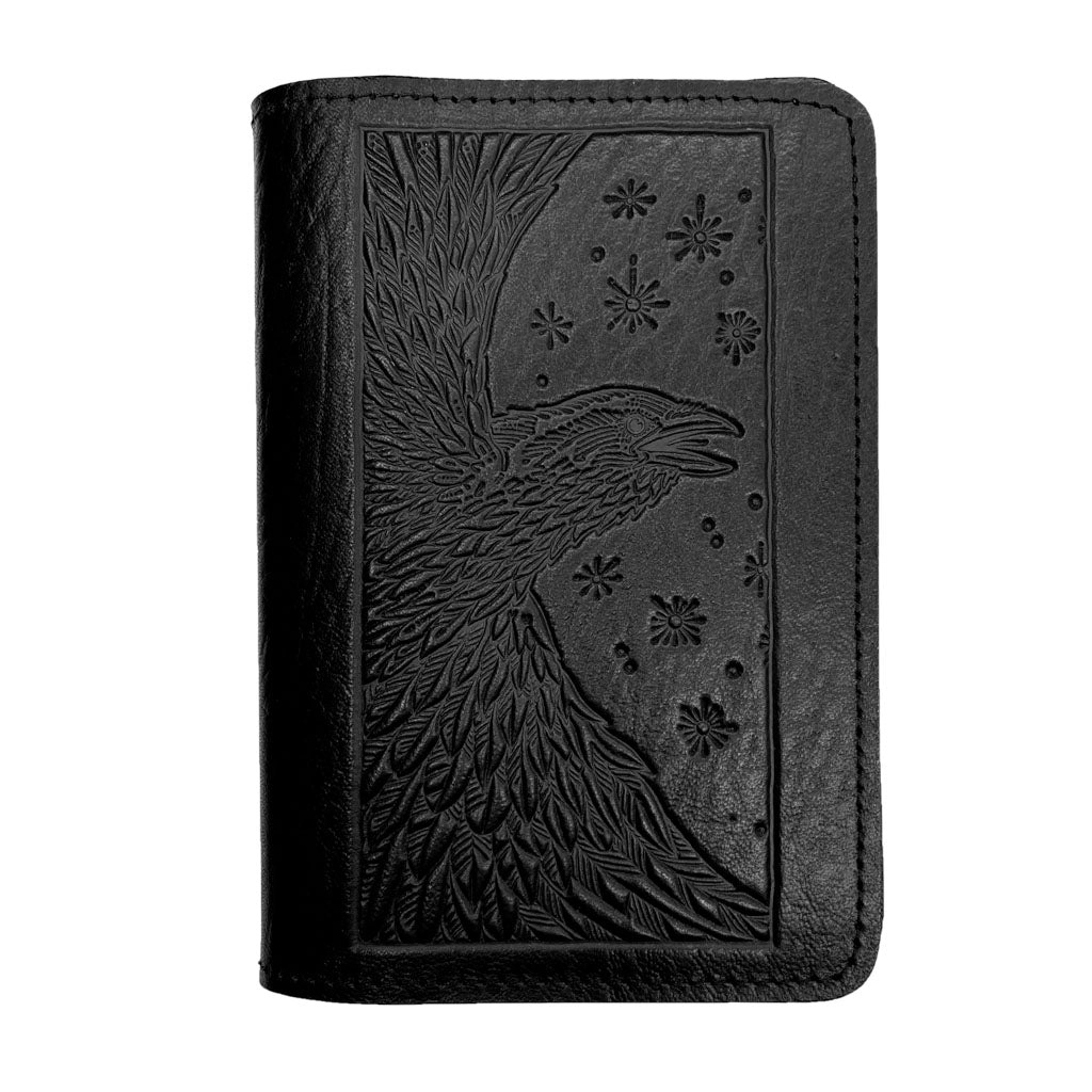 Pocket Notebook Cover, Raven