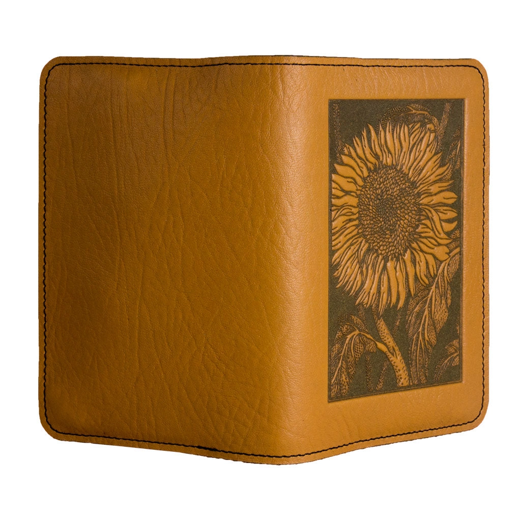 Pocket Notebook Cover, Sunflower
