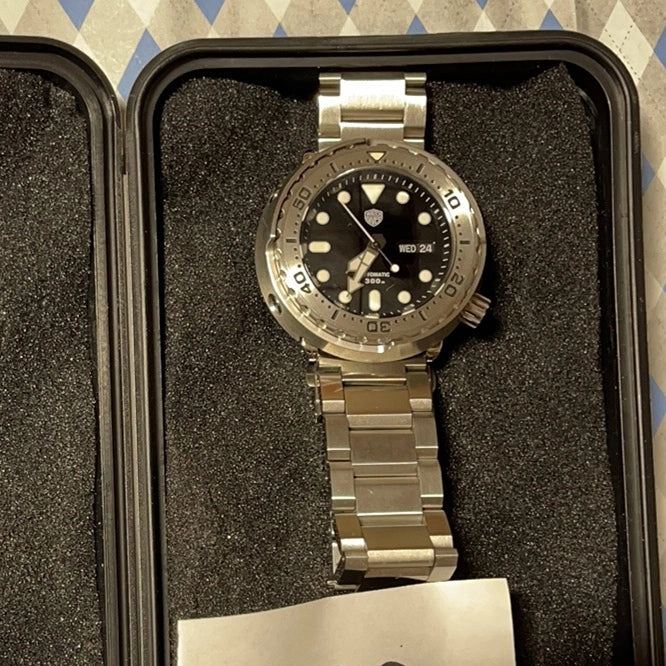 ★Pre-Owned★ Watchdives WD Tuna Automatic Dive Watch