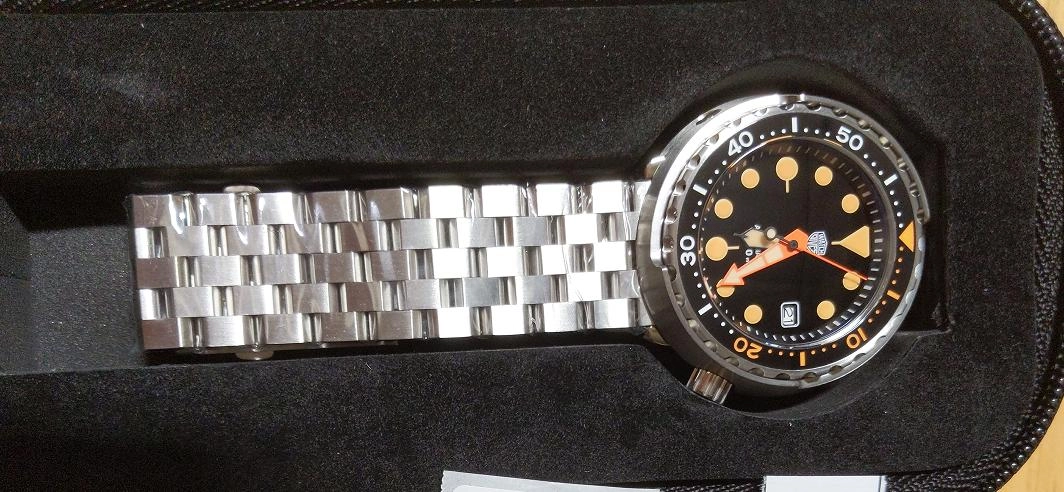 ★Pre-Owned★ Watchdives WD Tuna Automatic Dive Watch