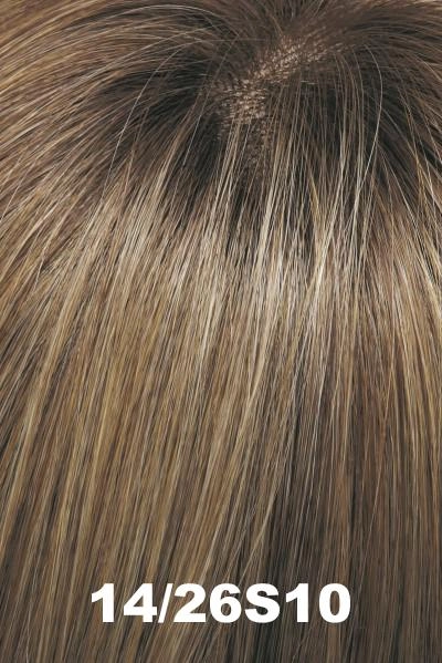 Sale - Jon Renau Toppers - Top Smart 18" (#6001) - Color: 14/26S10 (Shaded Pralines n Cream)
