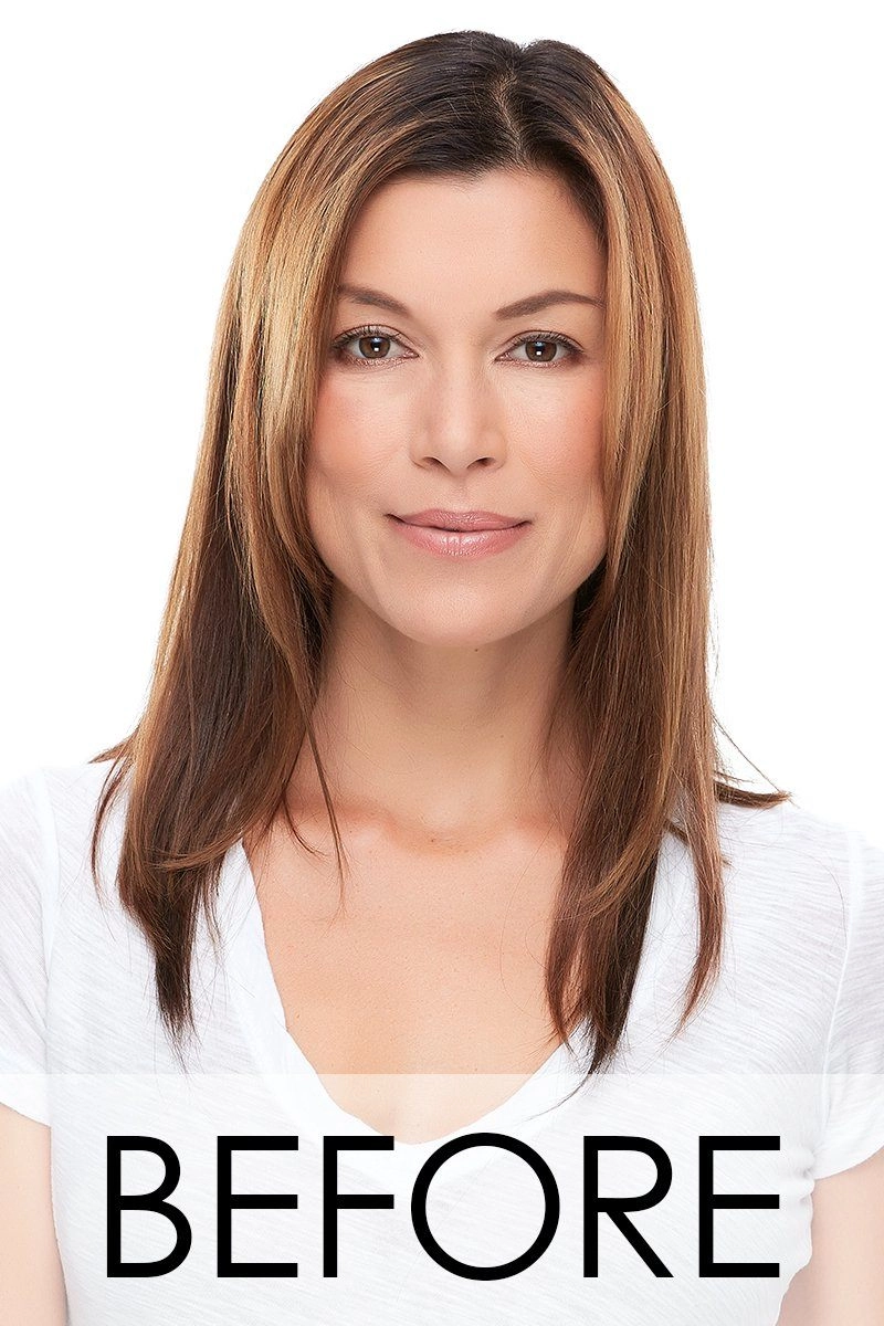 Sale - Jon Renau Toppers - Top Smart 18" (#6001) - Color: 14/26S10 (Shaded Pralines n Cream)
