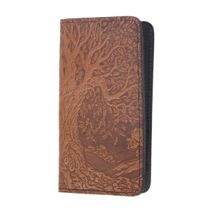 SECOND, Checkbook Cover, Tree of Life in Saddle