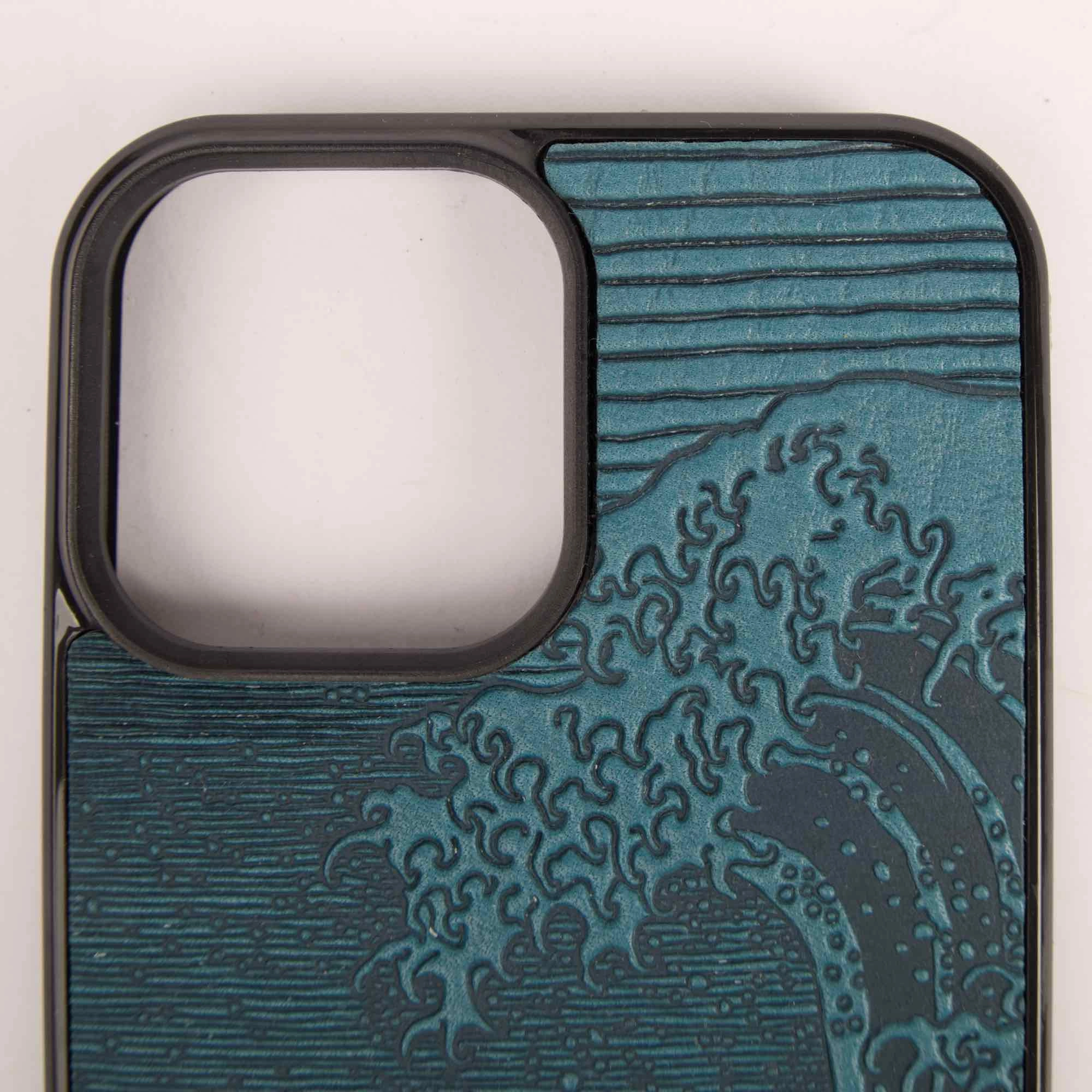 SECOND, iPhone 13 Pro Max Case, Hokusai Wave in Blue