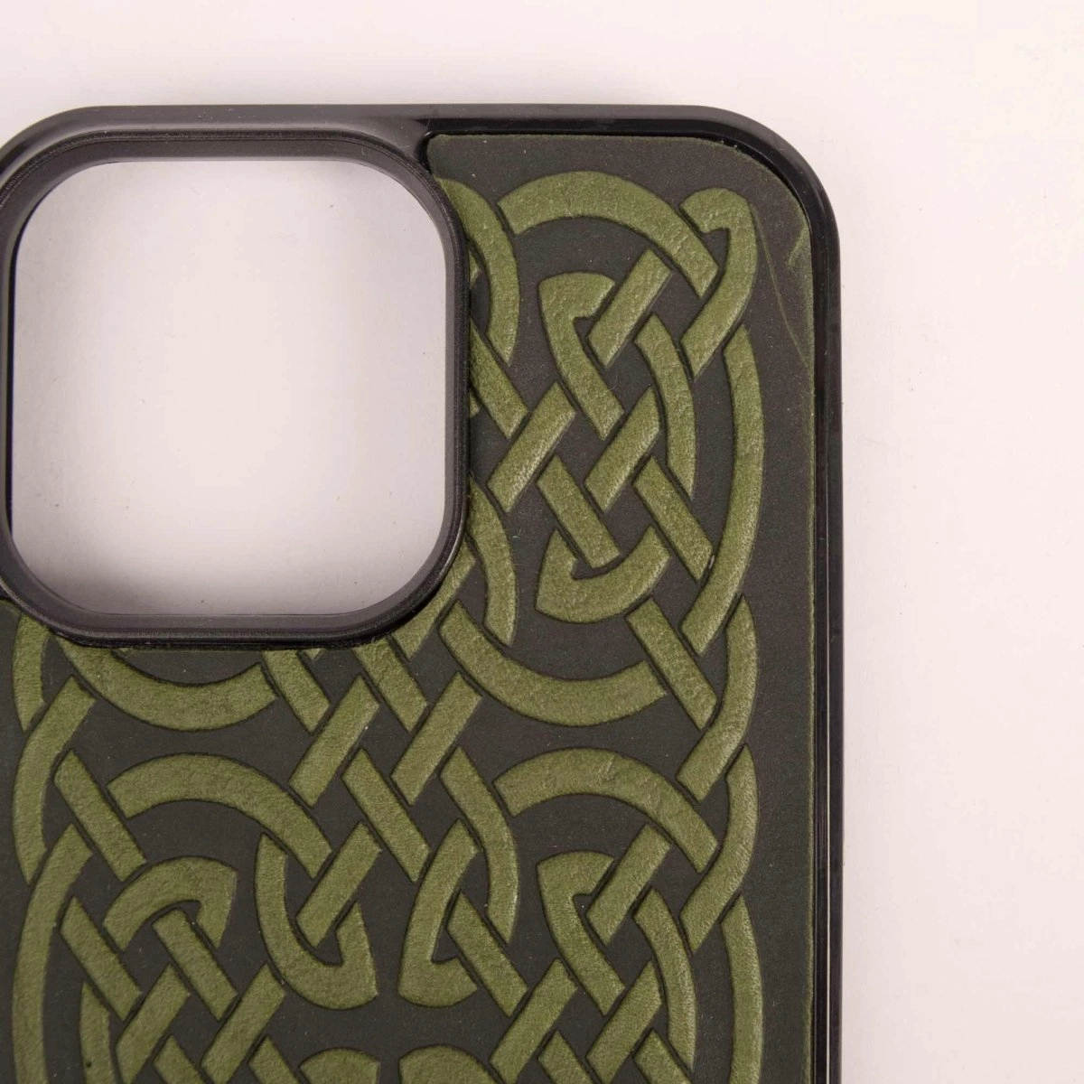 SECOND, iPhone 15 Pro Max Case, Bold Celtic in Fern