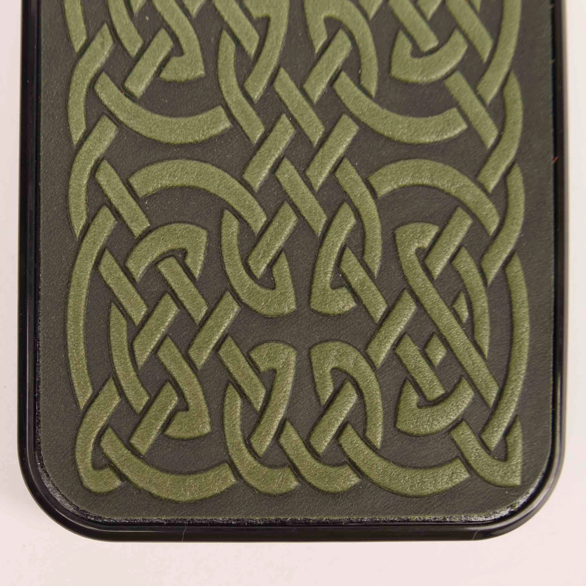 SECOND, iPhone 15 Pro Max Case, Bold Celtic in Fern