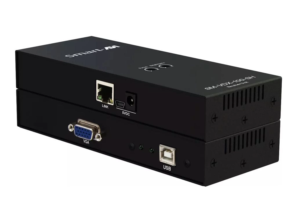 SmartAVI SM-VDX-100-SH-TX-S - KVM extender - transmitter - HDBaseT - over CAT 5/5e/6 - up to 300 ft - TAA Compliant