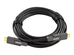 TechLogix MOFO - HDMI cable - HDMI male detachable to HDMI male detachable - 295 ft - hybrid copper/fiber optic - plenum, 8K60Hz MOFO-HD21D-90