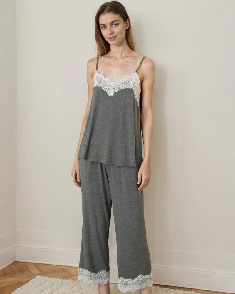 Two-piece Camisole Pants Pajamas Sets