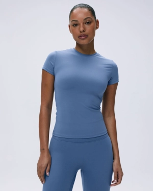 Ultimate Short Sleeve Top - Vintage Blue
