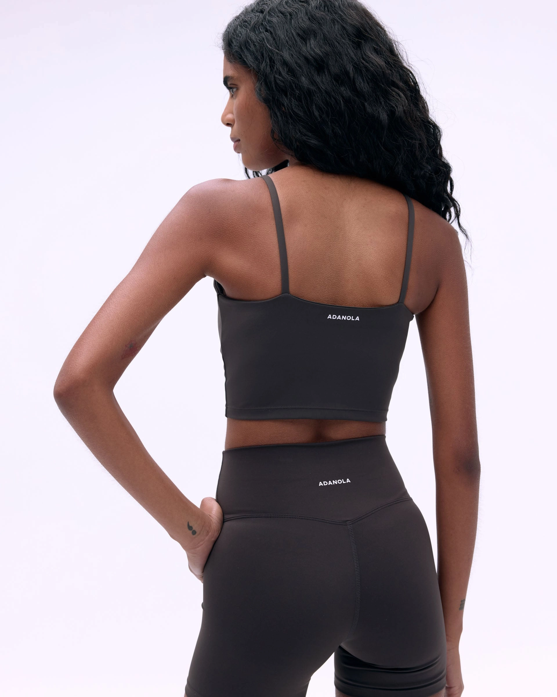 Ultimate Tank Bra - Coffee Bean