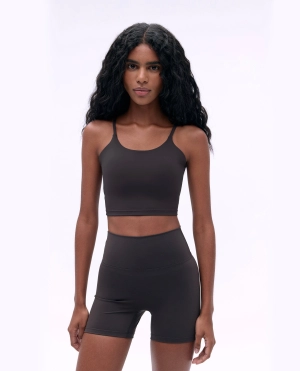 Ultimate Tank Bra - Coffee Bean